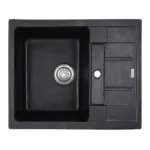 Мийка кухонна HAIBA HB8210-G228 GRAY 620x500x200 (HB0984)