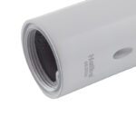 Змішувач для умивальника з подовженим виливом HAIBA ALEX 001 LONG NUT WHITE-CHROME (Колір білий хром) (HB9563)