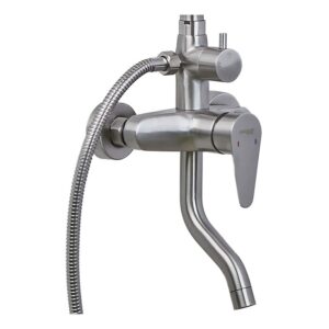 Душова колона MIXXUS ASA-009-J зі змішувачем з нерж. сталі SUS304 (Колір нерж) (MI6182)