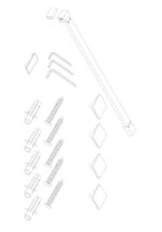 Душова перегородка Walk-In KOER SR SP01-100x200-TR-01 прозоре скло EASY CLEAN 8мм хром (KR5393)