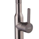Змішувач для кухні MIXXUS PREMIUM PULL 014 GRAPHITE з висувним виливом (Колір графіт) (MI6959)