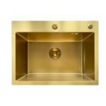 Мийка з нерж. сталі MIXXUS MH5843 MICRO DECOR BRUSHED GOLD (3.0/0.8) (колір матове золото) (MI8218)