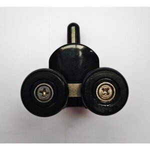 Ролики для душових кабін подвійні колеса MIXXUS PREMIUM ROLLERS SCP02-1 BLACK нижні (23mm для DIVERSE SC01, SC02, SD01) (MI7164)