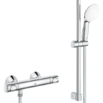 Термостат для душу Grohe Grohtherm 500 з душовим гарнітуром (34796001)