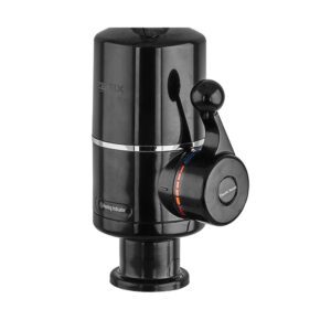 Водонагрівач 3,3 kW проточний ZERIX ELW06-EF-2BLACK (ELW06-EF-B BLACK) з індик. темп., рефлекторний вилив, на мийку (колір чорний) (ZX5033)
