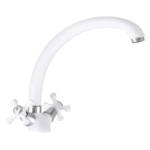 Змішувач для кухні MIXXUS OMEGA 273 WHITE NUT (Колір білий) (MI2766)