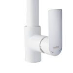 Змішувач для кухні HAIBA ALEX 018 NUT WHITE-CHROME (Колір білий хром) (HB9569)