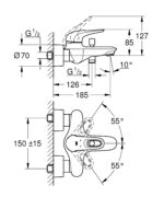 Змішувач для ванни Grohe Eurostyle (33591LS3)