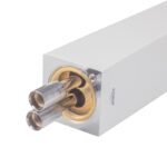 Змішувач для умивальника високий KOER KB-13007-04 (Колір хром+білий) (KR5153)