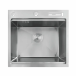 Мийка Mixxus MH5050-SK NANO-SILVER (3.0/0.8) з н.ст. зі сходинкою для суш.,з підст.під ножі(нерж.)(MX1939)