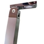 Бічна стінка до кабіни KOER SR SW04-90x200-TR-01 прозоре скло EASY CLEAN 10мм хром (KR5390)