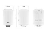 Водонагрівач "Циліндр" MIXXUS EWH-08050 ROUND DRY накопичувальний 50 л, сухий тен 2 kW (WH0608)