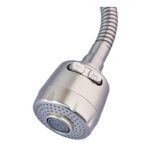 Змішувач для кухні MIXXUS DAX-011 REFLECTOR з гнучким виливом з нерж. сталі SUS304 (Колір нерж) (MI6076)
