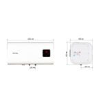 Водонагрівач "Квадрат" Mixxus EWH-14100 CUBE WET(Н) накопичувальний 100 л, мокрий тен 2,0 kW (WH0616)