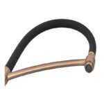 Змішувач для кухні MIXXUS PREMIUM ROSSI 017 BRUSHED GOLD REFL.BLACK (Колір матове золото+силік. вилив чорний) (MP6723)