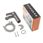 Змішувач для умивальника HAIBA MILANO 001 GRAPHITE (Колір графіт) (HB4033)
