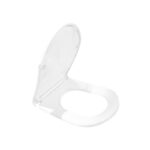 Сидіння-кришка для унітазу KOER AC-0101-SEAT COVER 450х390х80mm дюропластове швидкознімне з мікроліфтом (KR5617)
