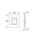 Панель змиву Grohe Skate Cosmopolitan (38732SH0)