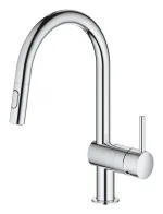 Змішувач для кухні з висувним виливом Grohe Minta (32321002)